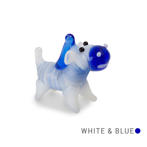 ZEB the Zebra (in Tynies Collector's Frame)  Miniature glass figurines 